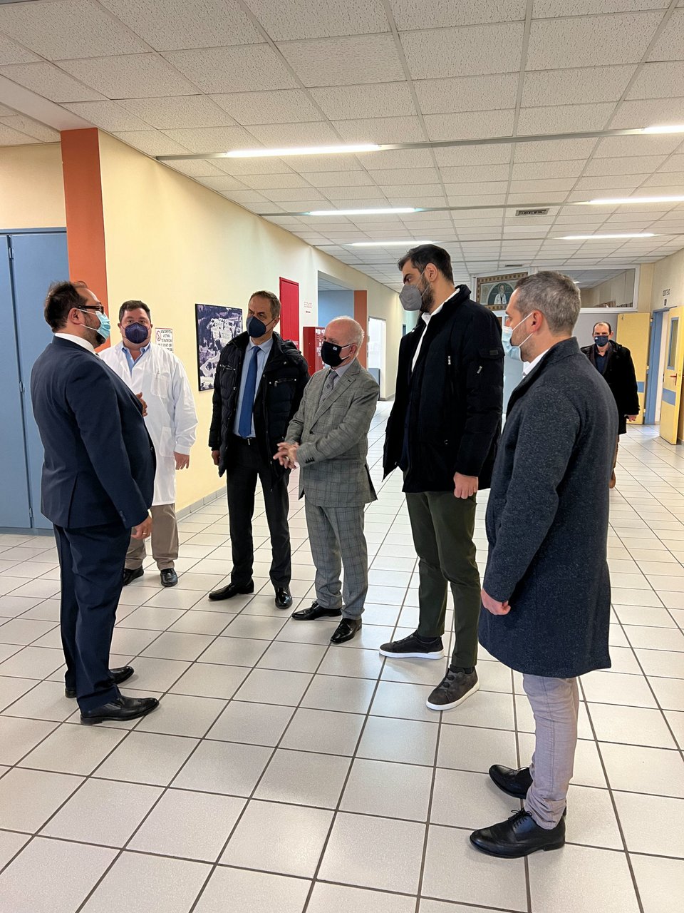 ΝΔ, Παύλος Μαρινάκης στο Νοσοκομείο Λιβαδειάς-Θηβών