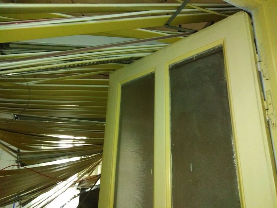 ψευδοροφή κατέρρευσε στον Ευαγγελισμό