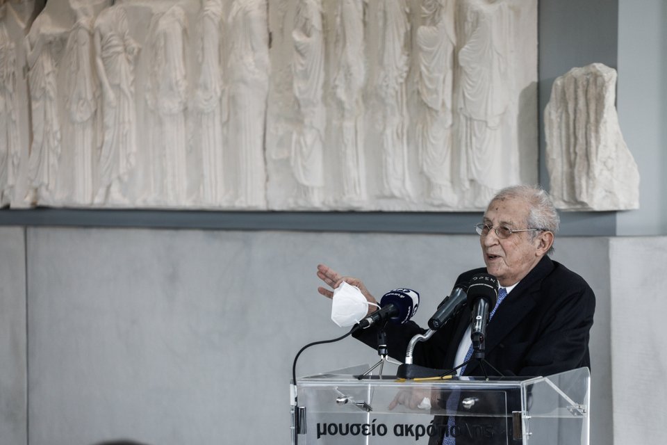 Ο πρόεδρος του Μουσείου Ακρόπολης Δημήτρης Παντερμαλής