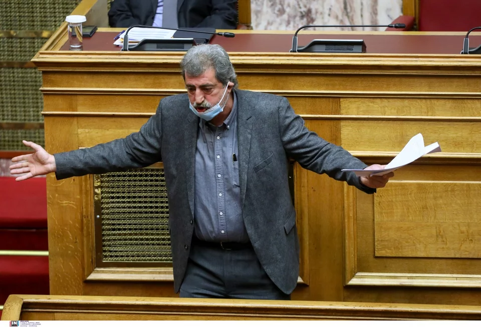 Ο Παύλος Πολάκης εν εξάλλω στη Βουλή - Φωτογραφία: Intimenews/ΣΤΕΦΑΝΟΥ ΣΤΕΛΙΟΣ