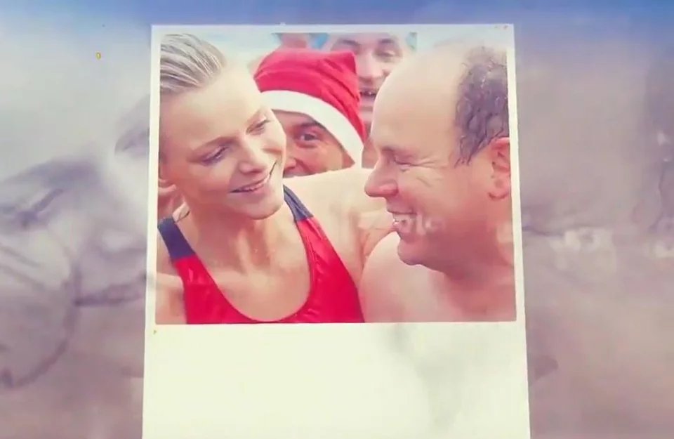 Στιγμιότυπο από το βίντεο για τα γενέθλια της πριγκίπισσας Σαρλίν 