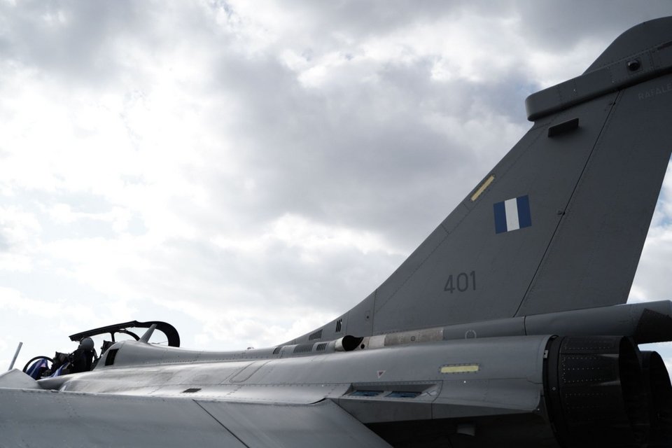 Το Rafale με τα ελληνικά χρώματα