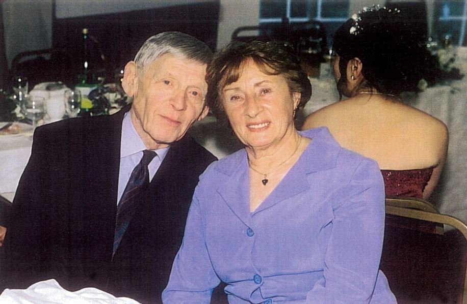 Η Σούζαν με τον σύζυγό της, Αβραάμ Πόλακ