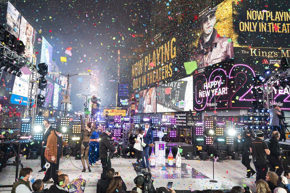 Εορτασμοί στην Times Square