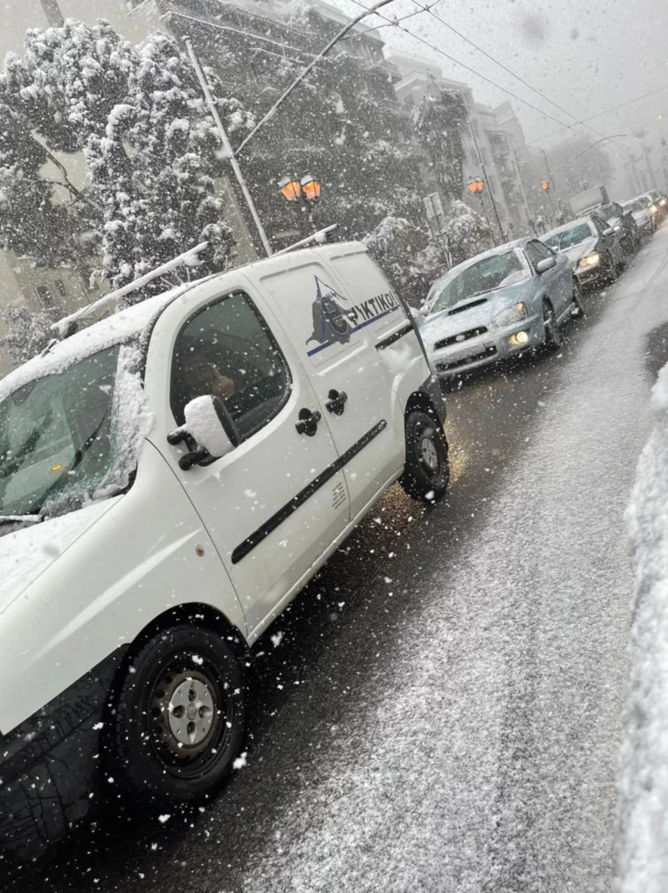 Απίστευτη ταλαιπωρία στη Βασ. Σοφίας για τους οδηγούς