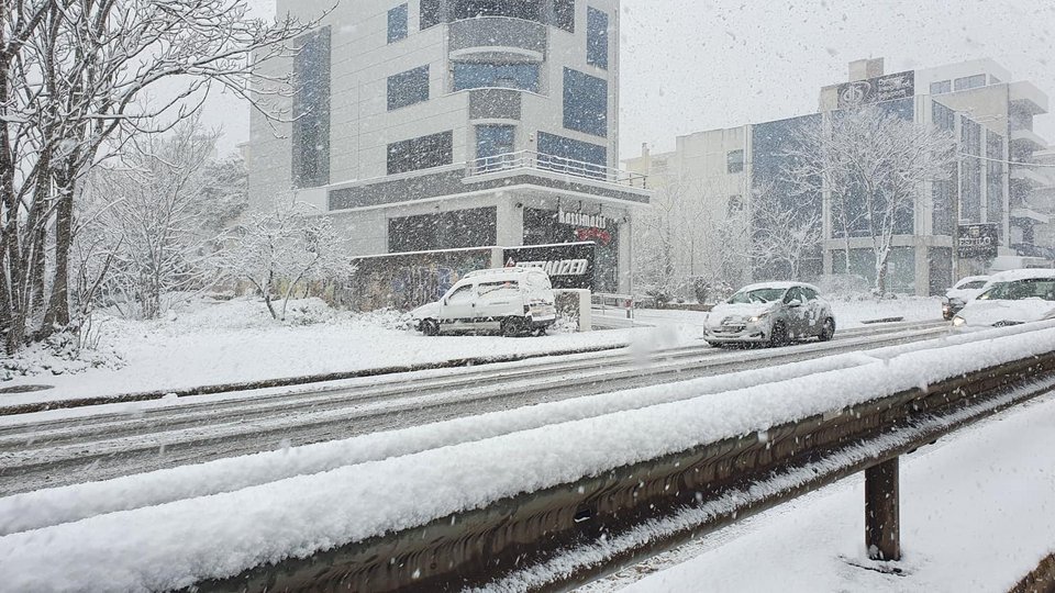 Χιόνι στην Κηφισίας