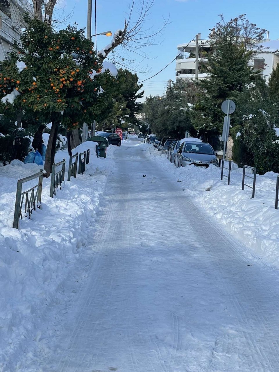 Οδός Χίου στην Αγία Παρασκευή