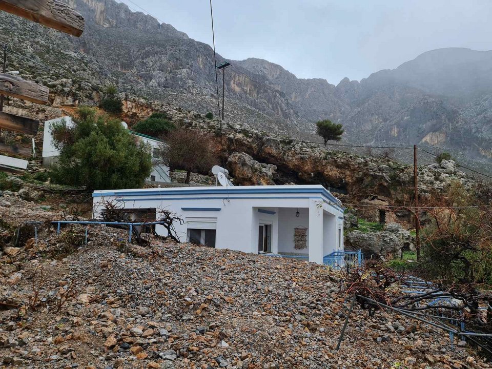 Εντονη κακοκαιρία «χτύπησε» την Κάλυμνο
