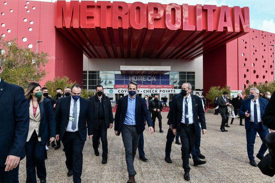 Επίσκεψη του πρωθυπουργού στην έκθεση Horeca