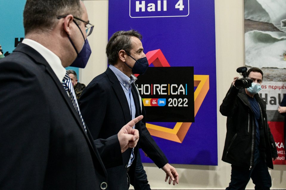 Επίσκεψη του πρωθυπουργού στην έκθεση Horeca 