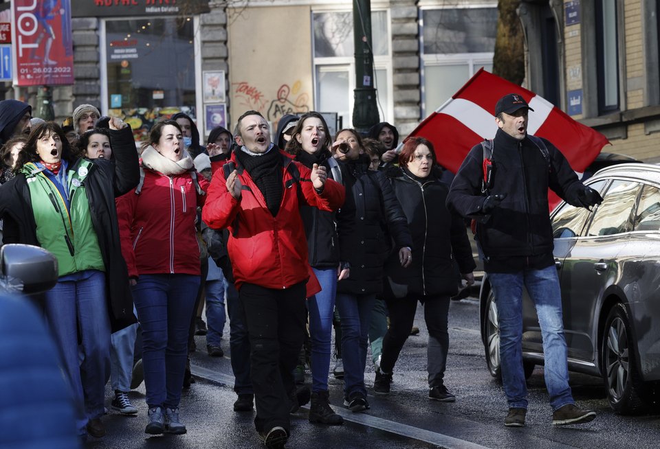 Διαδηλωτές στην Οτάβα