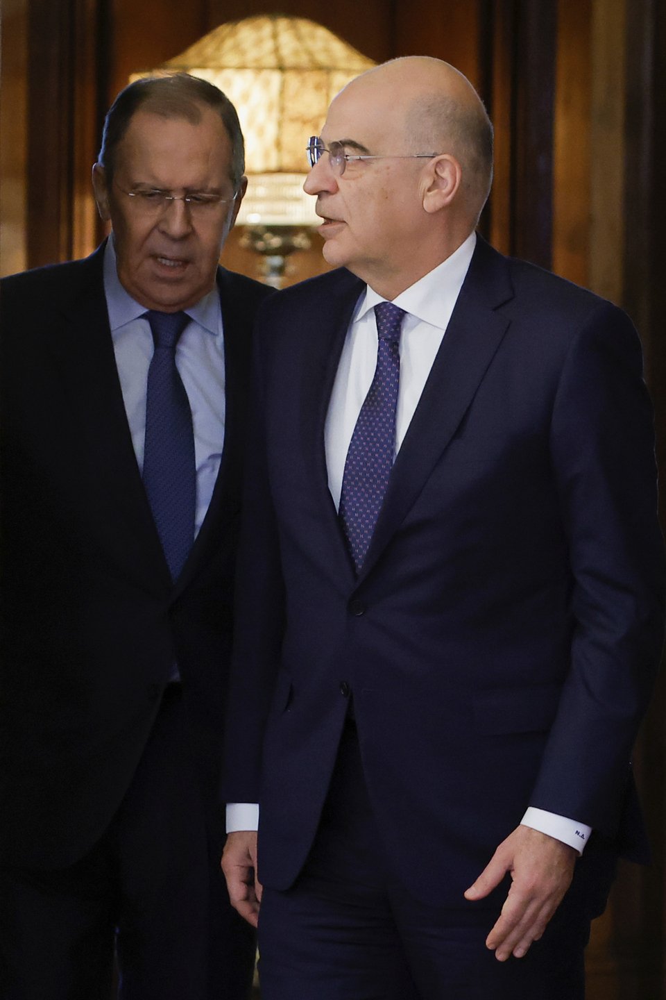 Ο Ν. Δένδιας χαρακτήρισε «μεγάλης σημασίας» την πέμπτη αυτή διά ζώσης συνάντηση των δύο υπουργών