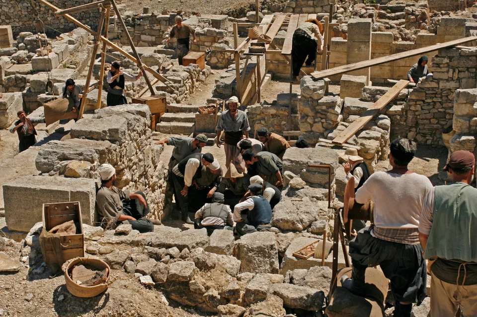 Από το ντοκιμαντέρ «Τα μυστικά του Λαβύρινθου»