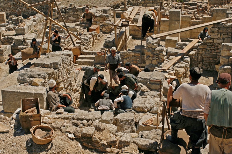 Από το ντοκιμαντέρ «Τα μυστικά του Λαβύρινθου»