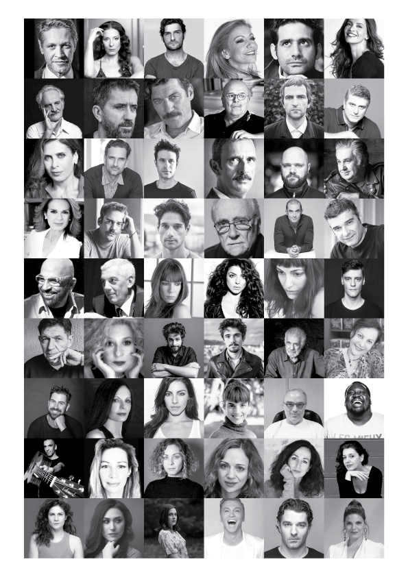 κολαζ ηθοποιοι 