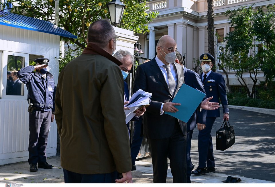 Ο υπουργός Εξωτερικών, Νίκος Δένδιας