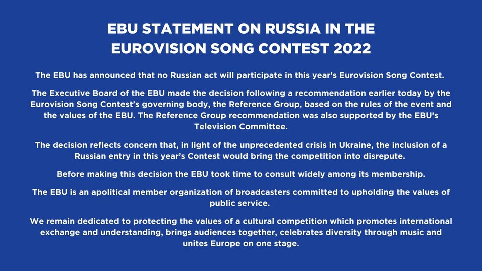 Ρωσία Eurovision 2022