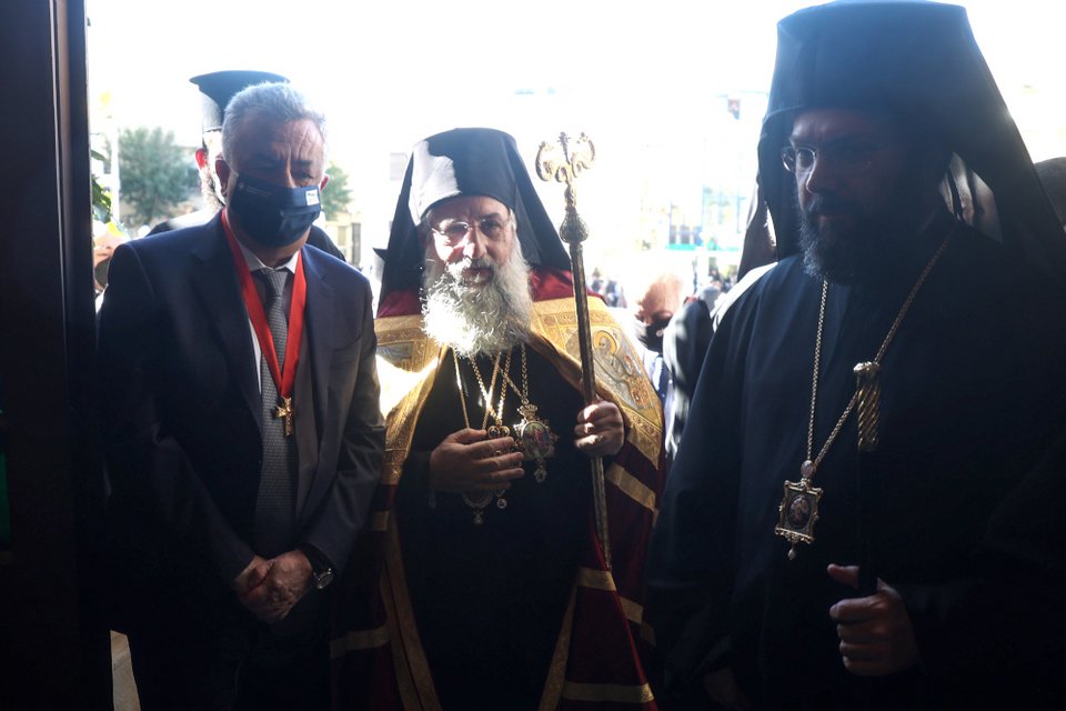 Ενθρόνιση αρχιεπισκόπου Κρήτης / EUROKINISSI ΣΤΕΦΑΝΟΣ ΡΑΠΑΝΗΣ
