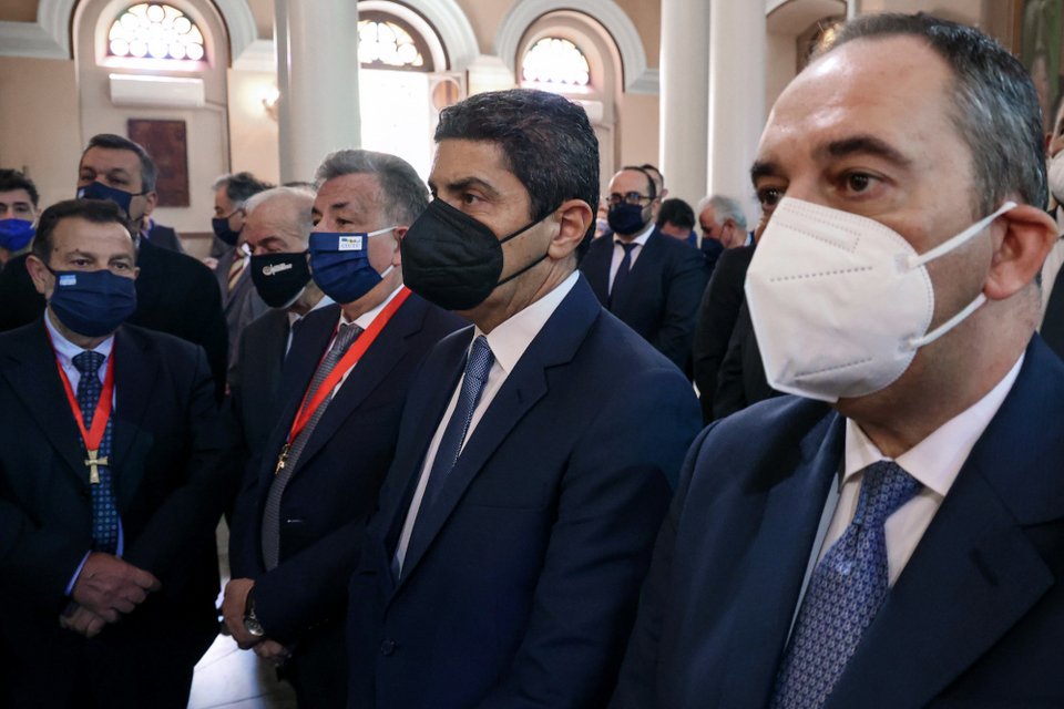 Ενθρόνιση αρχιεπισκόπου Κρήτης, στελέχη της πολιτικής ηγεσίας της χώρας / EUROKINISSI ΣΤΕΦΑΝΟΣ ΡΑΠΑΝΗΣ