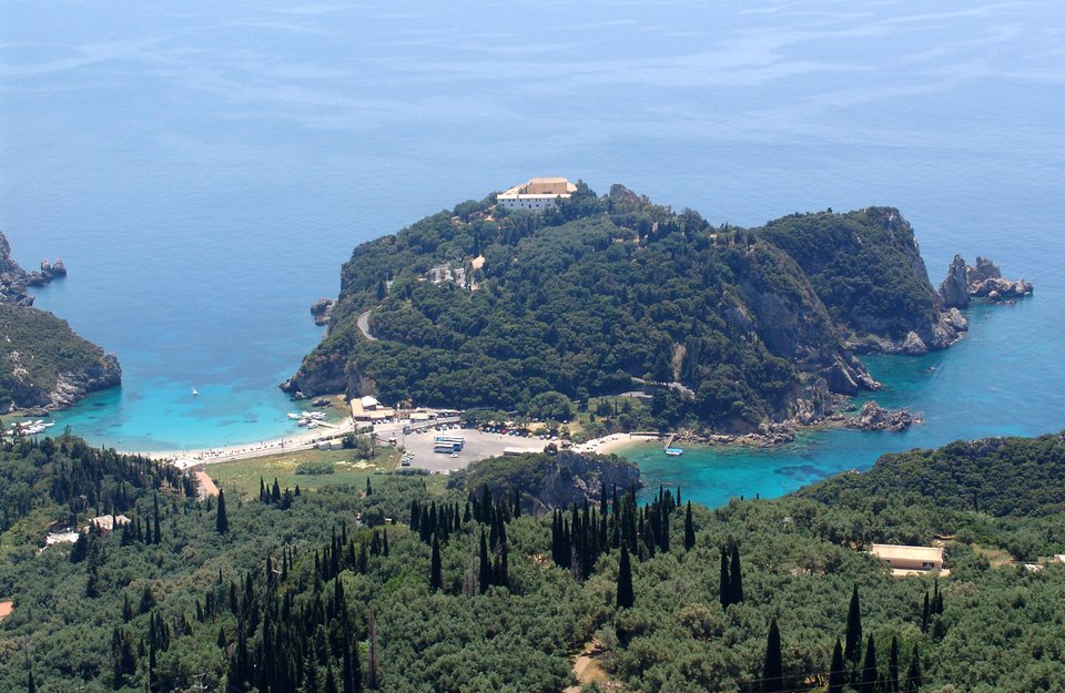 Η Παλαιοκαστρίτσα στην Κέρκυρα