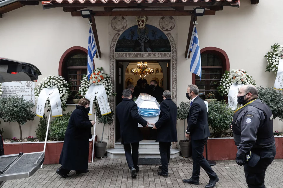 κηδεία του 19χρονου Άλκη Καμπανού στη Βέροια