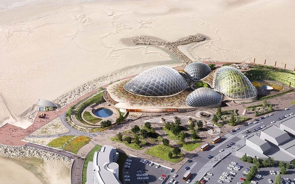 Το Eden Project North που θα δημιουργηθεί στο Λάνκασιρ