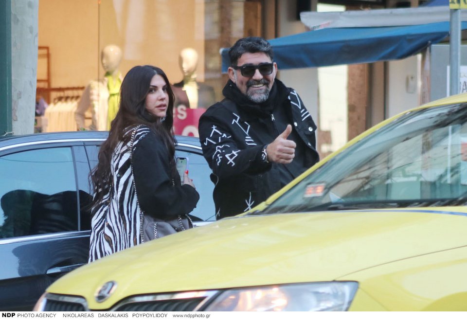 O Μιχάλης Ιατρόπουλος με την κόρη του