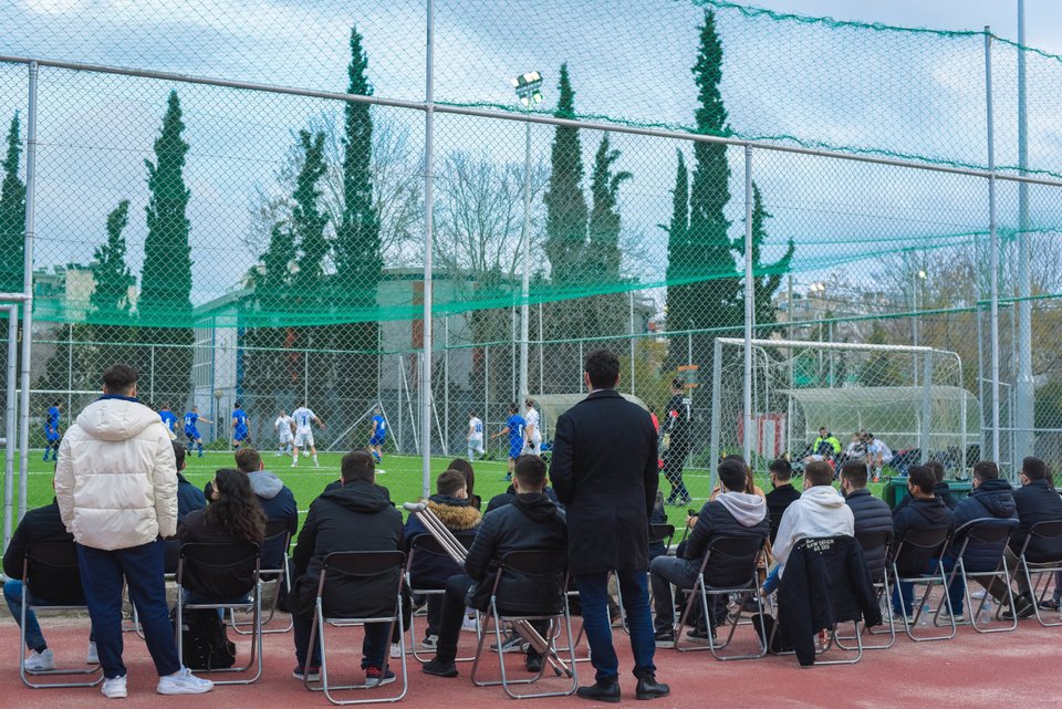 ΝΔ, Ποδοσφαιρικός αγώνας αστυνομικών -πρώην κρατουμένων