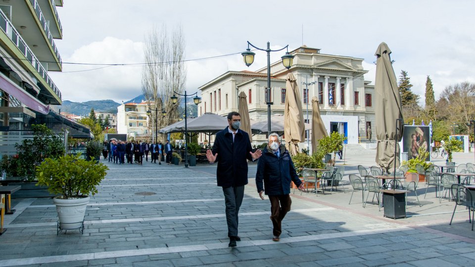 Επίσκεψη της Νέας Δημοκρατίας στον νομό Αρκαδίας