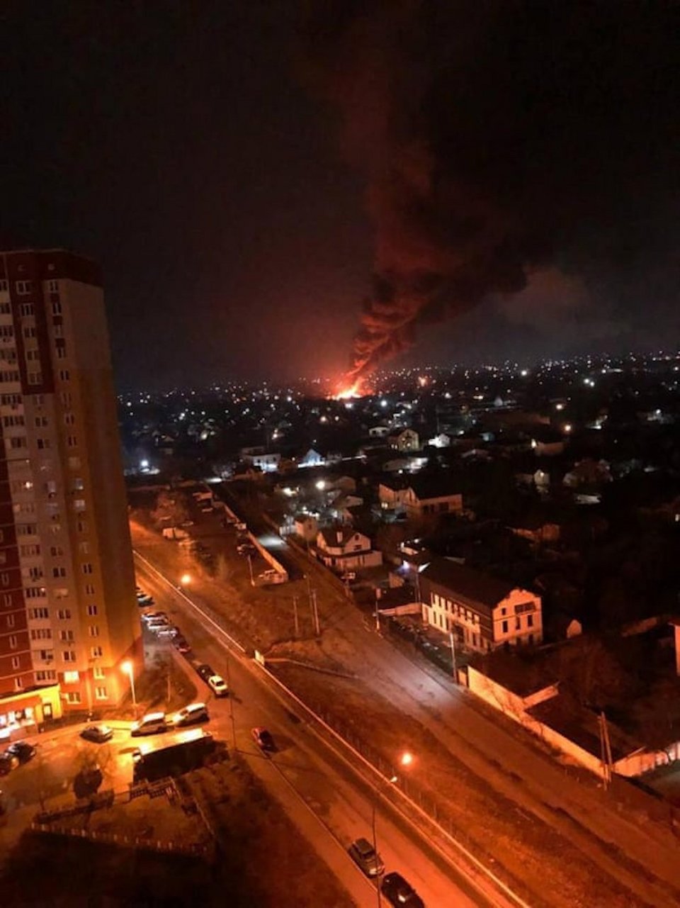 Ξεκίνησαν οι εκρήξεις στο Κίεβο / Photo from «The Guardian»