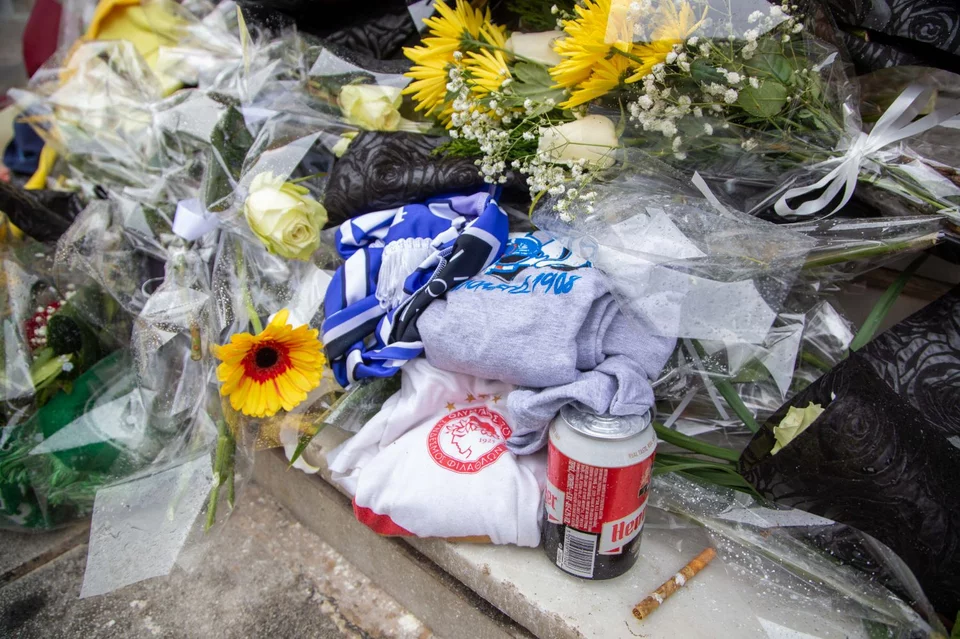 Το σημείο στο οποίο δολοφονήθηκε ο Αλκης Καμπάνος