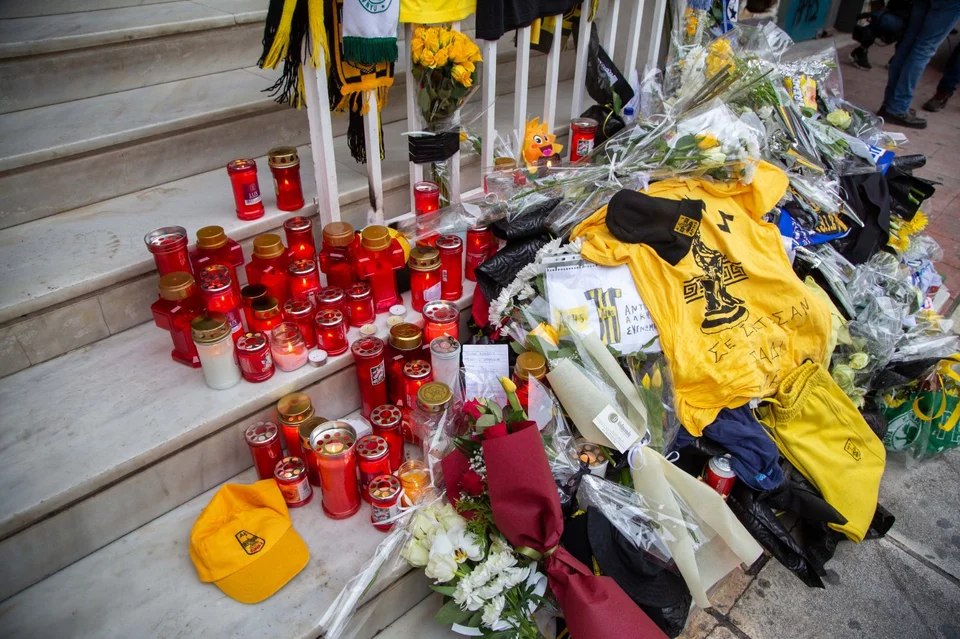 Το σημείο στο οποίο δολοφονήθηκε ο Αλκης Καμπάνος