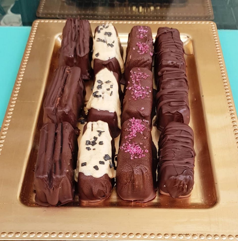 Σοκολατομπάρες Twix, Mars, Lila Pause, Bueno, φυσικά στη vegan εκδοχή τους!