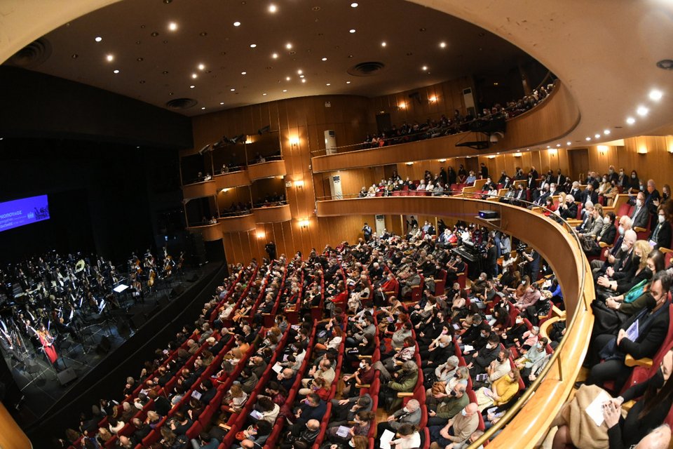 Πανοραμική άποψη από τον χώρο που έγινε η συναυλία / Φωτογραφία: Γραφείο Τύπου ΚΚΕ