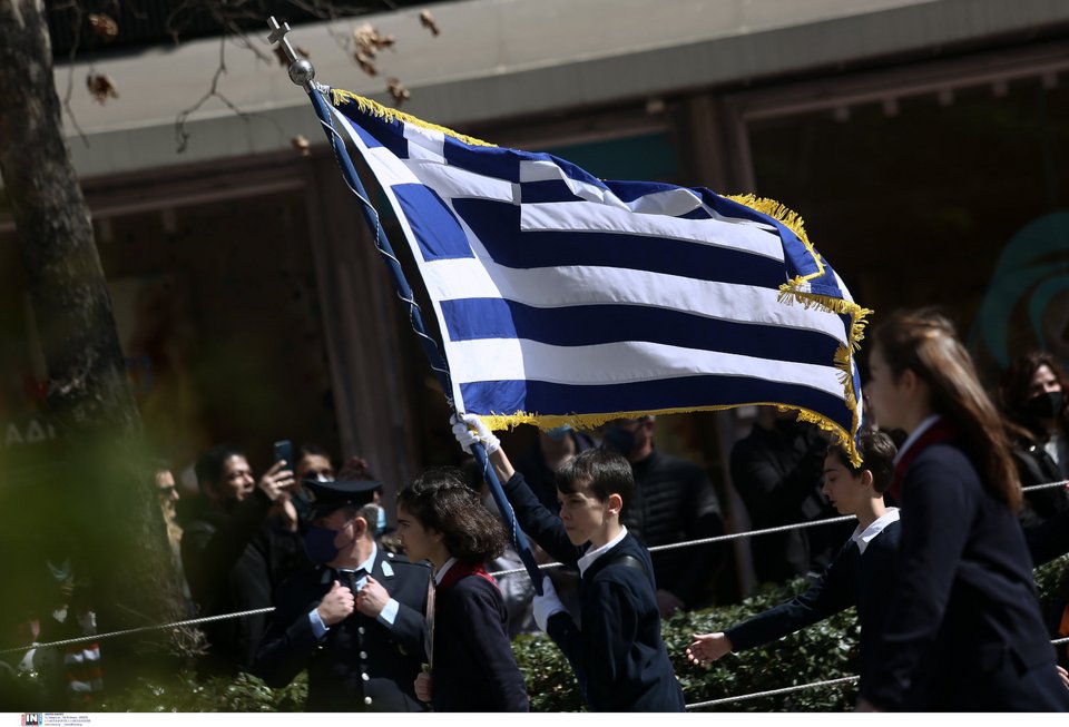 25η Μαρτίου, μαθητική παρέλαση στο κέντρο της Αθήνας
