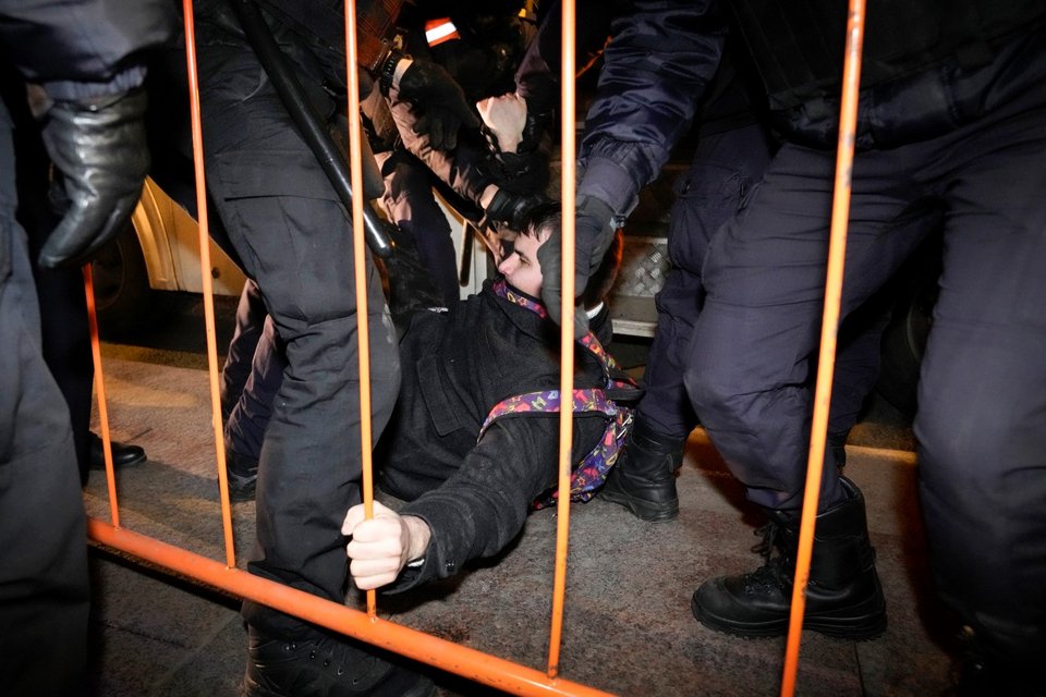 Καταστολή διαδηλωτών στη Ρωσία