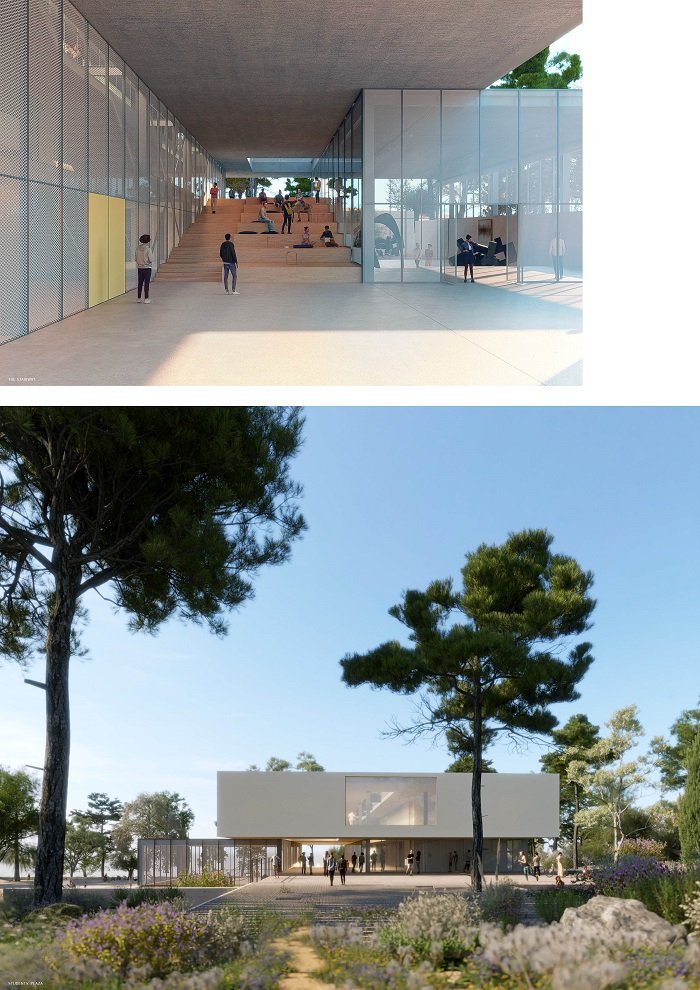 Τρίτη εύφημος μνεία σε :Χριστίνα Λουκοπούλου, Ηρώ Μπερτάκη, Κωστή Πανηγύρη και Κωνσταντίνο Αποστολίδη σε συνεργασία με τη Lost Minute Studio, Φωτεινή Αδρίμη και Βασίλη Καλησπεράκη (φωτορεαλιστικές απεικονίσεις), τον Μιχάλη Αγγελίδη (πολιτικός μηχανικός), τον Δημήτρη Μαντά (μηχανολόγος μηχανικός), τον Άρη Τσαγκρασούλη (σύμβουλος ενεργειακού και περιβαλλοντικού σχεδιασμού), τον Αντώνη Σκορδίλη (σύμβουλος αρχιτεκτονικής τοπίου) και την Έλλη Τσακοπούλου (αρχιτέκτων).