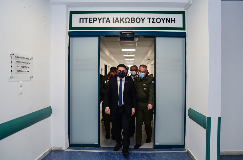 Επίσκεψη ΥΦΕΘΑ στο 401
