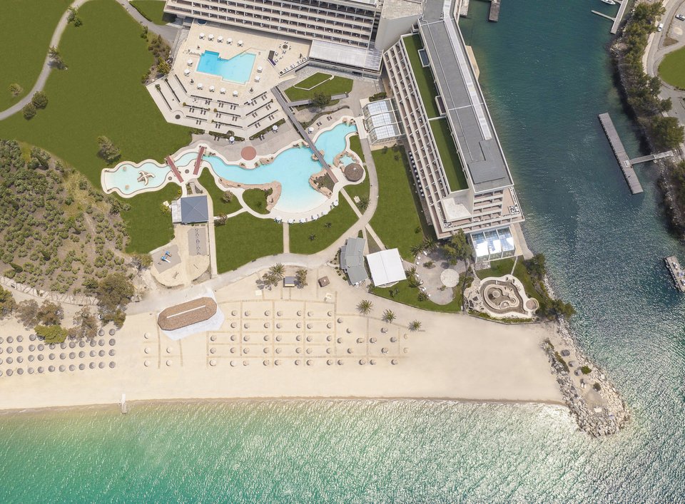 Πανοραμική άποψη του Porto Carras Grand Resort