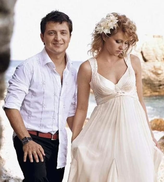 Ζελένσκι και σύζυγος πιο νέοι