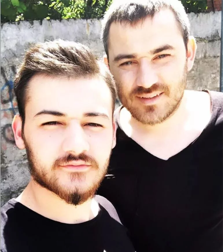 Τα αδέλφια Ρετζέπ και Εμρέ Γκέζεκ / Φωτογραφία: Hürriyet