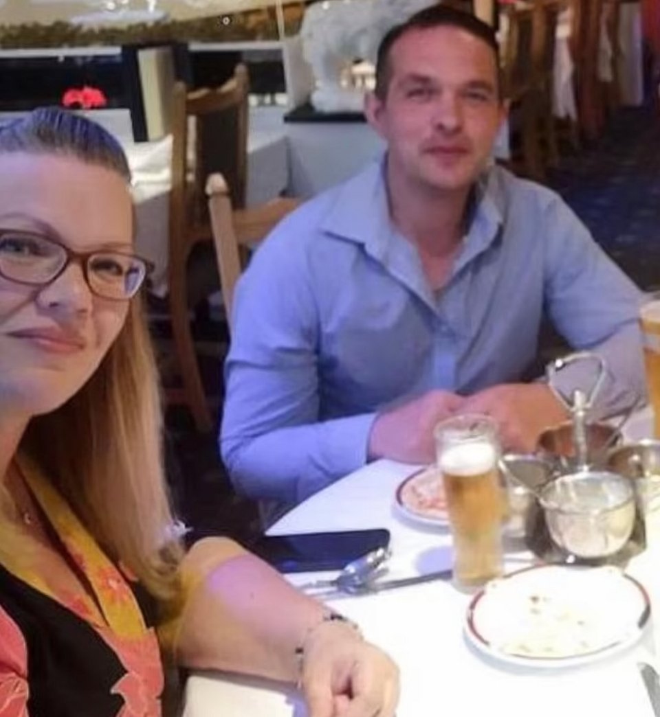 Η Fiona Beal με τον Nicholas Billingham