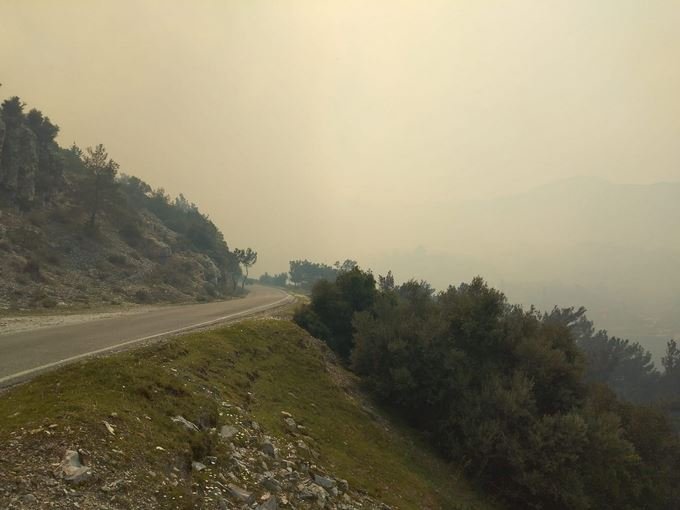 φωτιά στη Σάμο