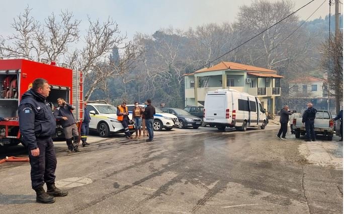 φωτιά στη Σάμο