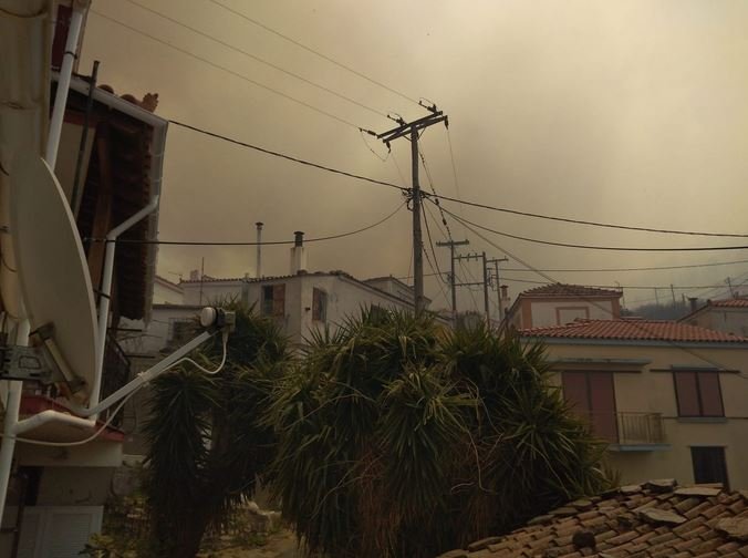 φωτιά στη Σάμο