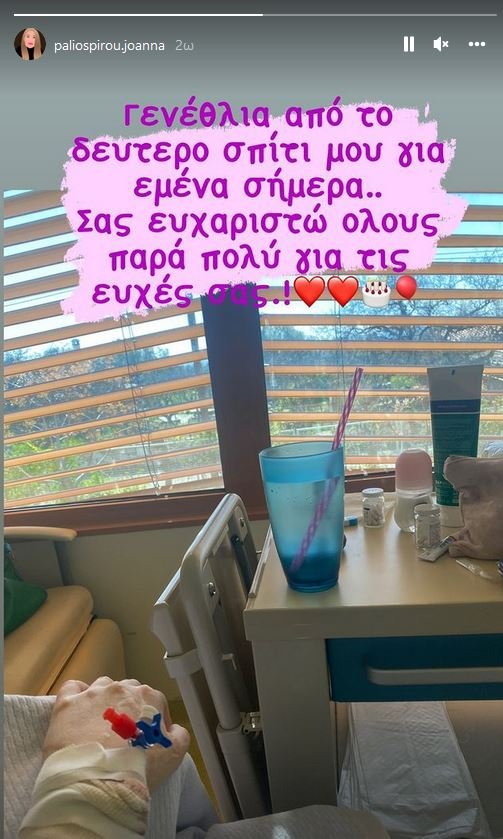 Ιωάννα Παλιοσπύρου γενέθλια