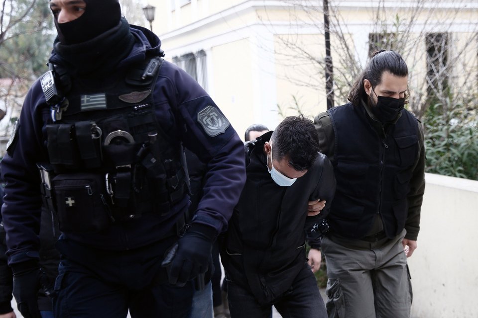 Στον εισαγγελέα οι απαγωγείς του Γιώργου Κυπαρίσση / Φωτογραφία: ΑΠΕ