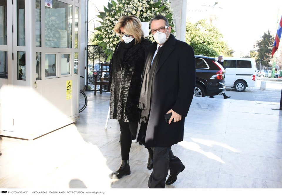 κηδεία Δημήτρη Κοντομηνά