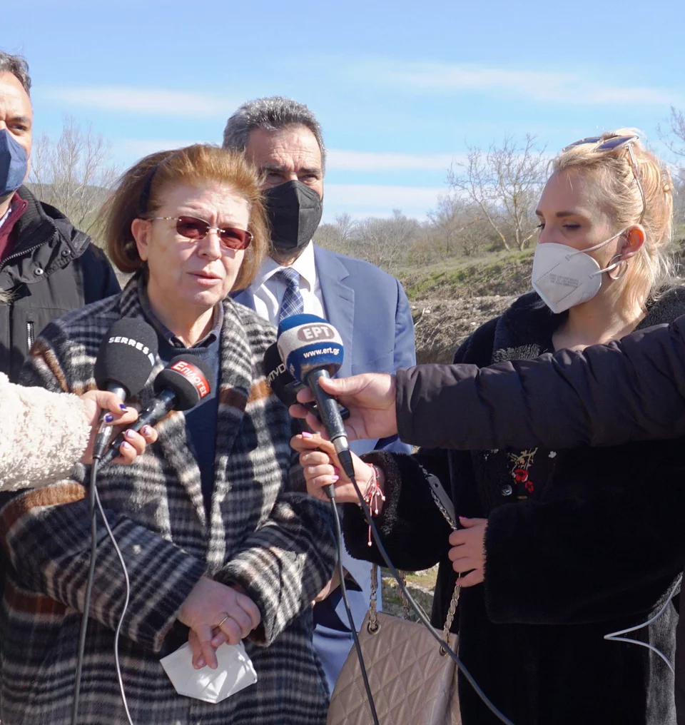 υπουργός Πολιτισμού Λίνα Μενδώνη