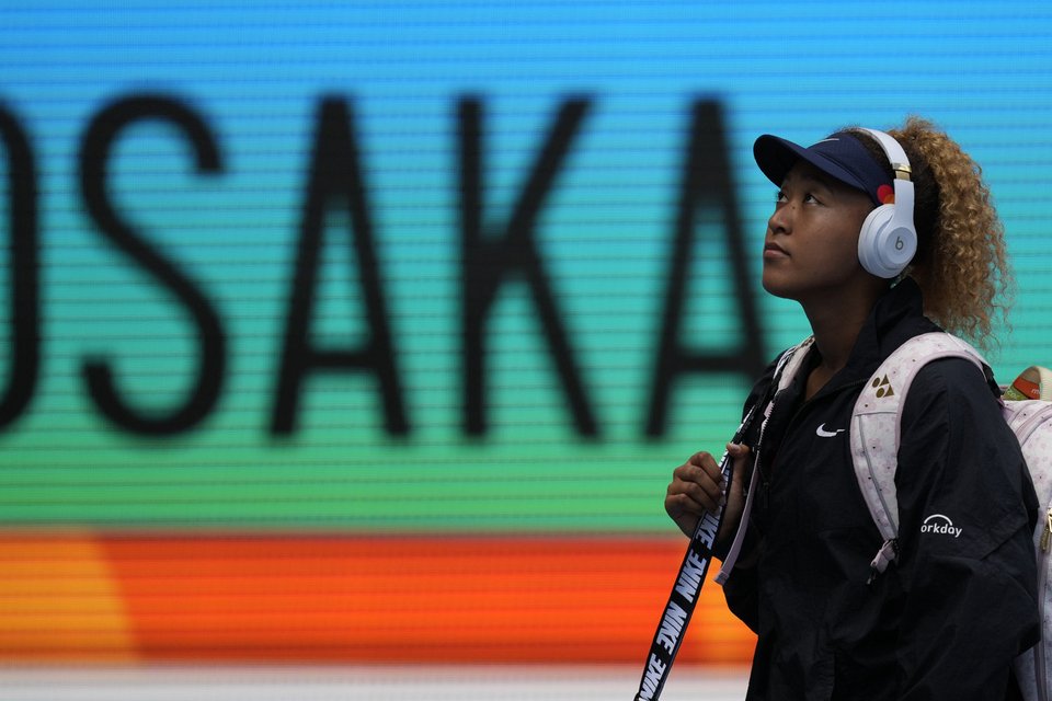 Η Ναόμι Οσάκα / Φωτογραφία: AP Photo-Rebecca Blackwell